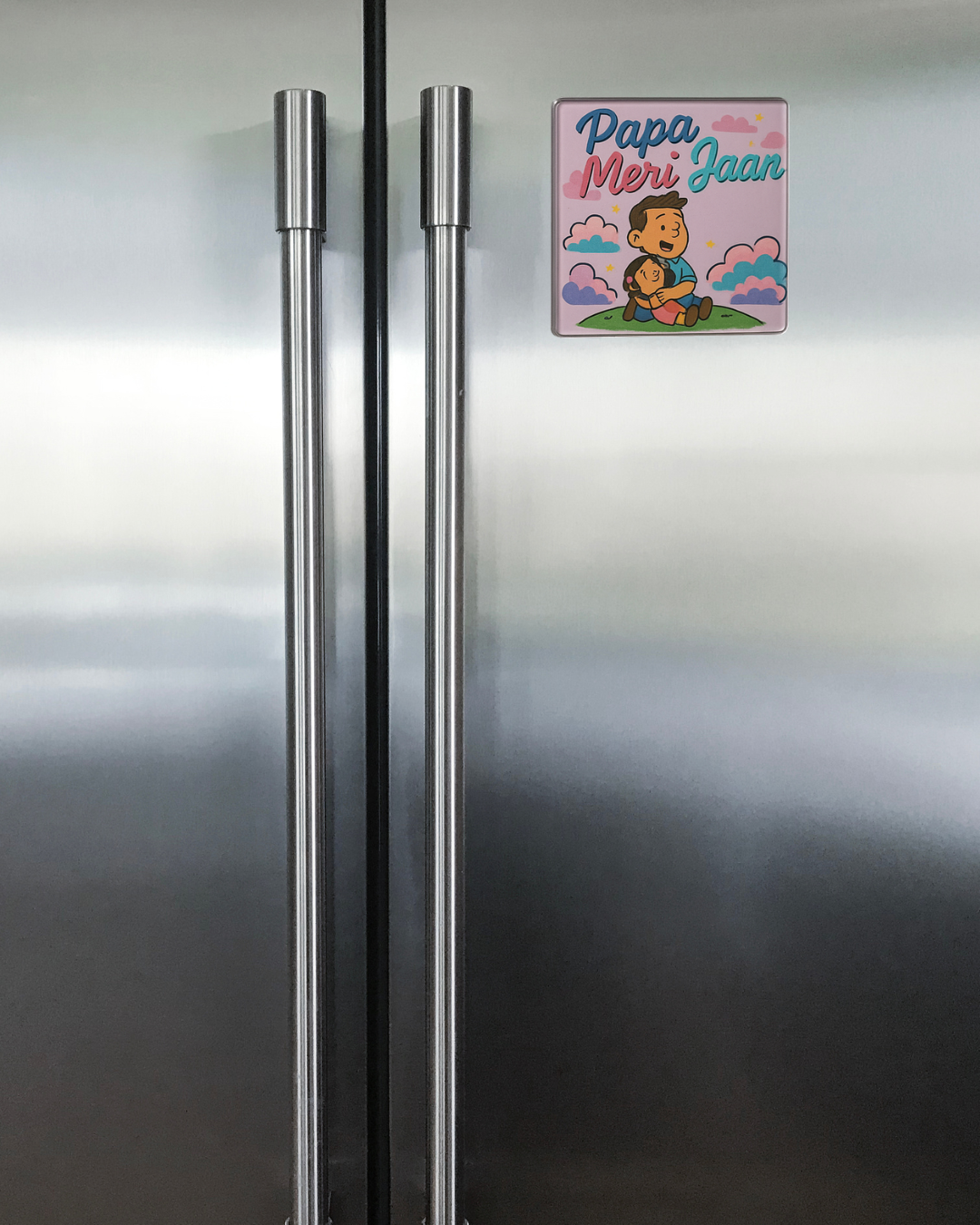 Papa meri Jaan (Girl) - Fridge Magnet