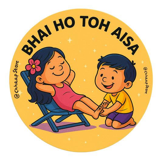 “Bhai Ho Toh Aisa" Rakhi Special Magnet
