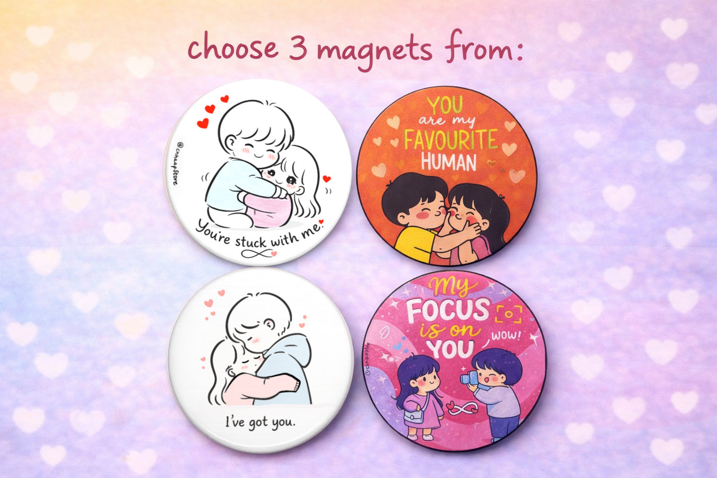 The Love Box – Pink & Purple Hearts | Valentine Hamper