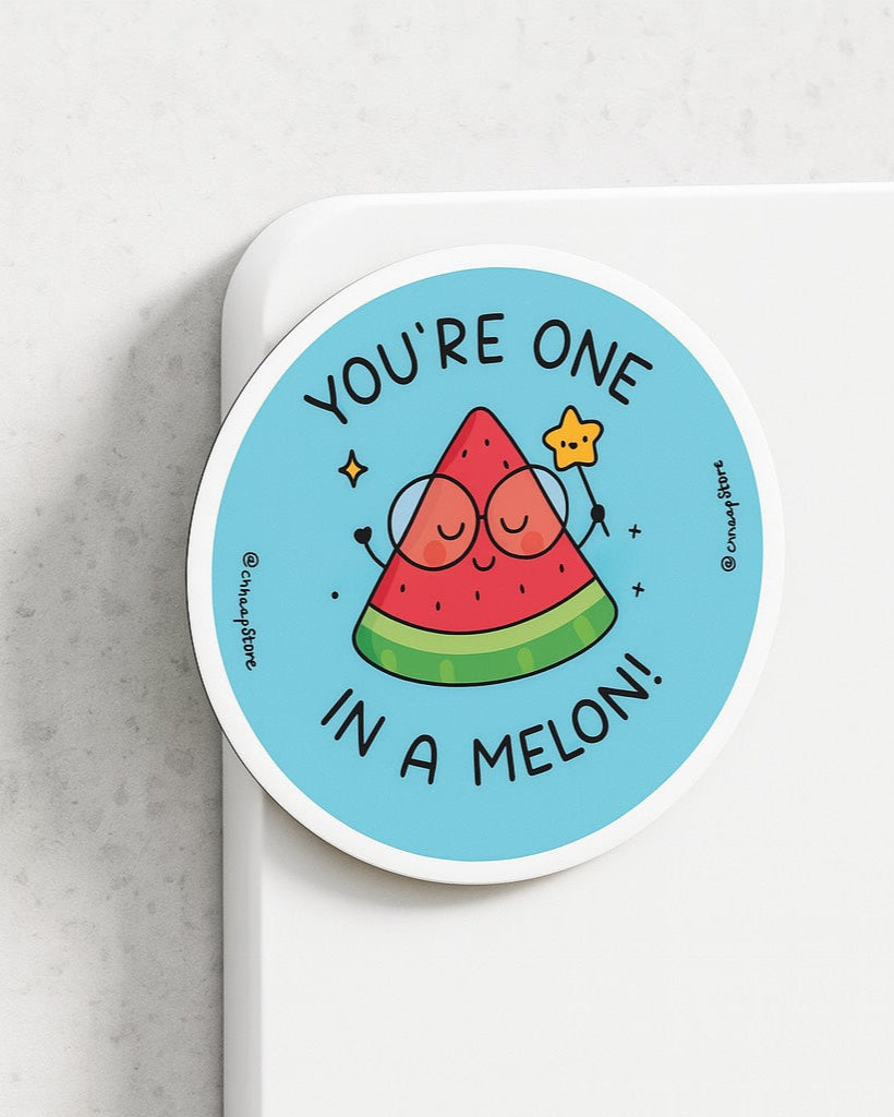 You’re One in a Melon – Cute Rakhi Fridge Magnet for Brothers & Sisters