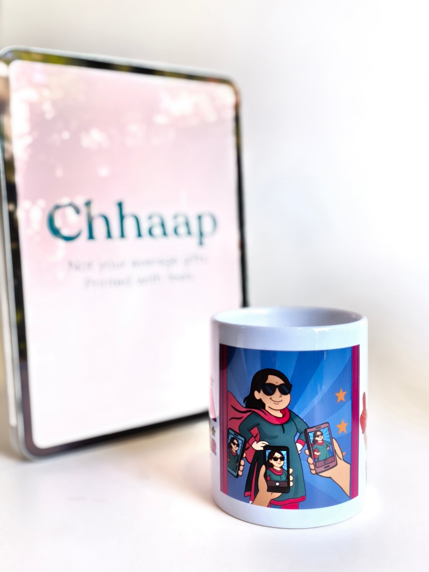 Maa The OG Superstar Mug – Mother's Day Gift with Cartoon Illustration – Chhaap Store