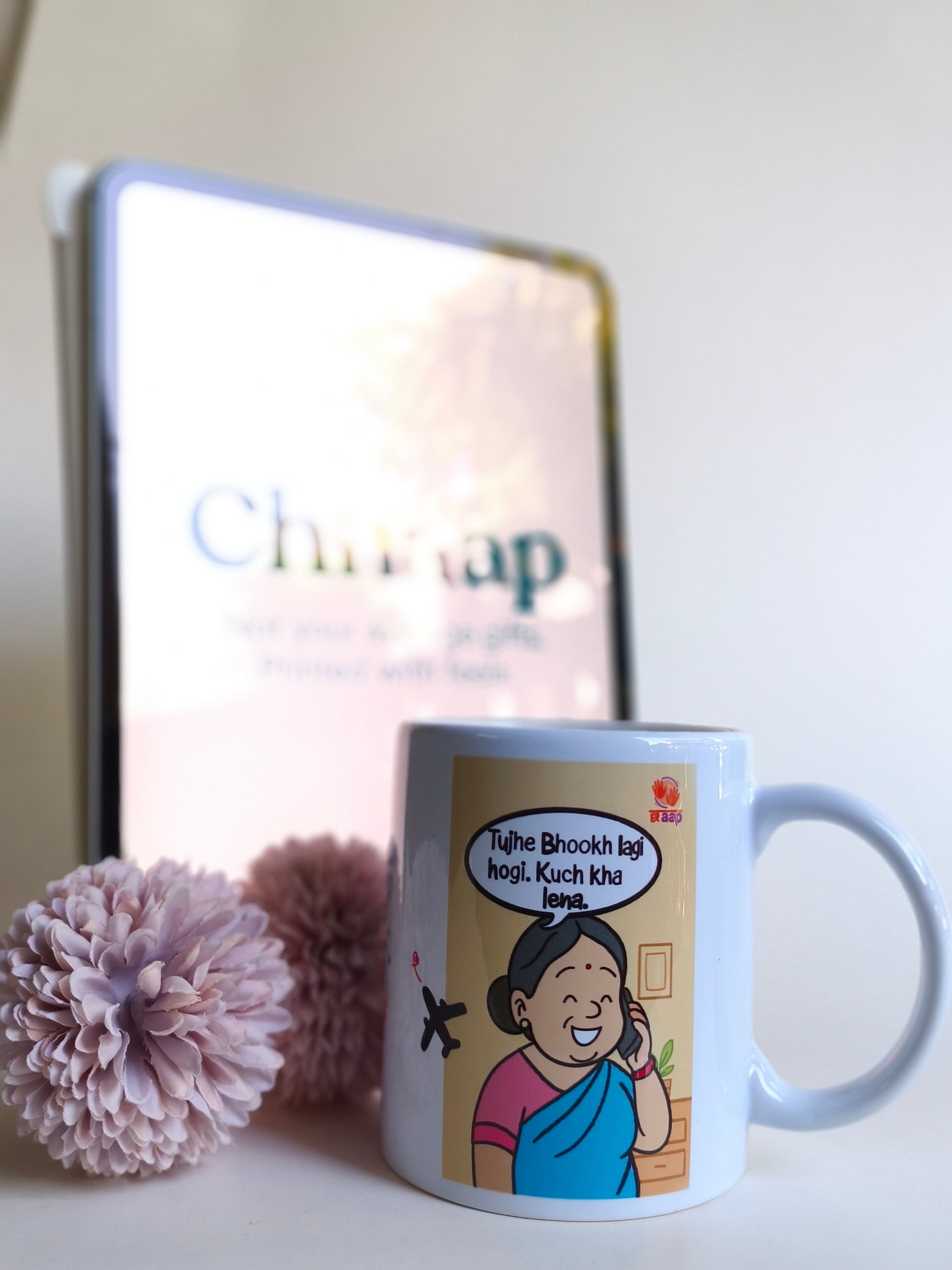 Tujhe Sab Hai Pata Hai Na Maa Mug – Cute Mother’s Day Gift for Mom – Chhaap Store