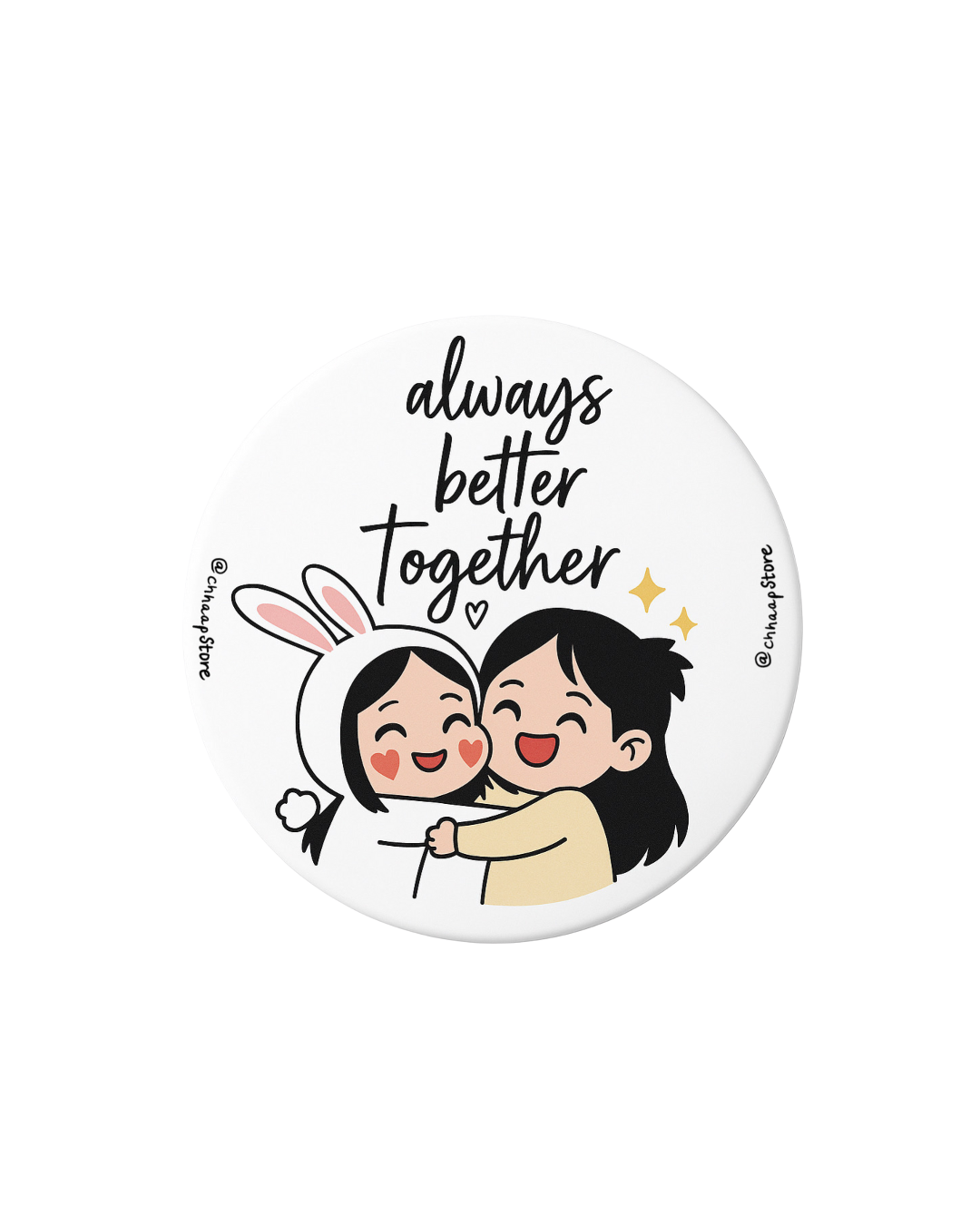 Always Better Together – Cute Rakhi Fridge Magnet for Brothers & Sisters